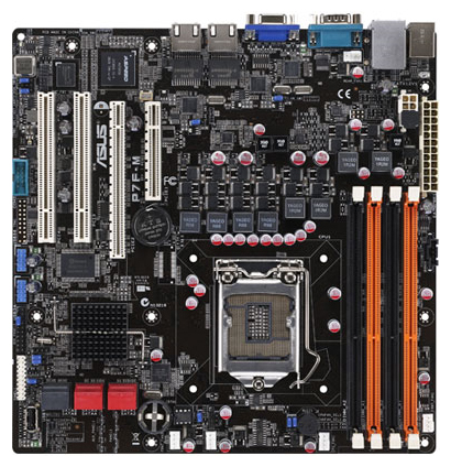 Материнские платы - Asus P7F-M