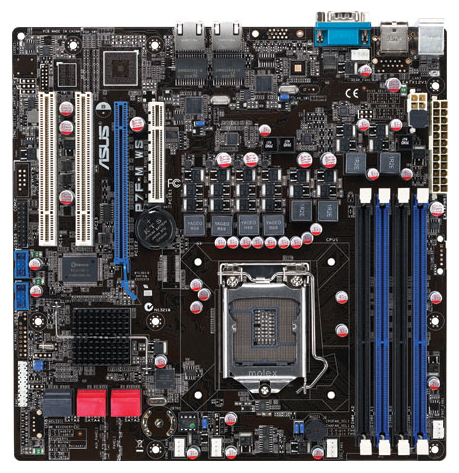 Материнские платы - Asus P7F-M WS