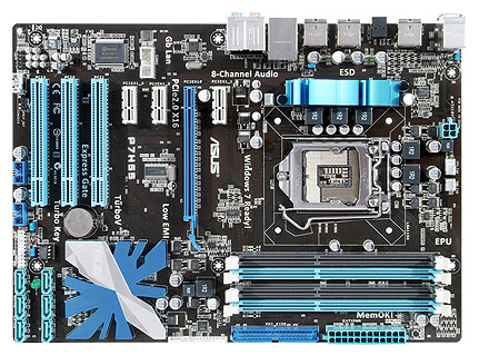 Материнские платы - Asus P7H55
