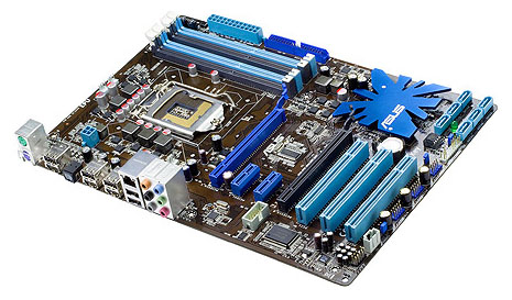 Материнские платы - Asus P7P55 LX
