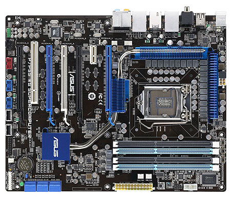 Материнские платы - Asus P7P55 WS Supercomputer