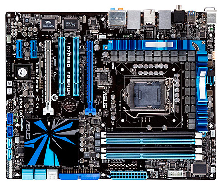 Материнские платы - Asus P7P55D Premium