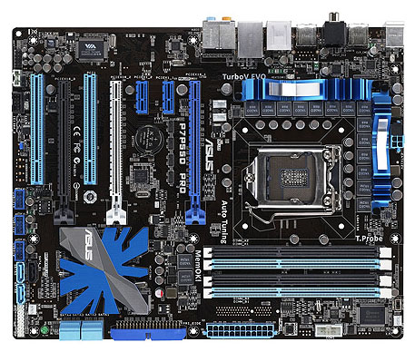 Материнские платы - Asus P7P55D PRO