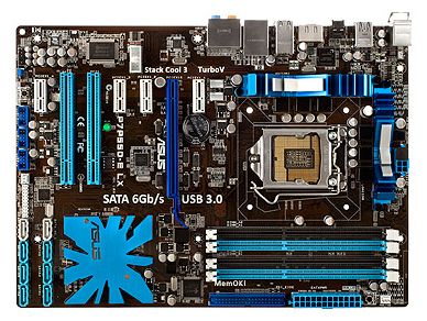 Материнские платы - Asus P7P55D-E LX