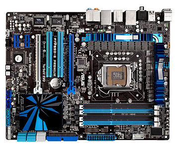 Материнские платы - Asus P7P55D-E Premium