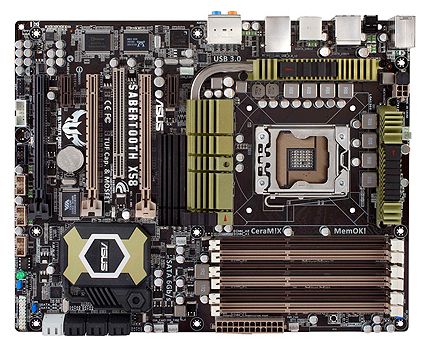 Материнские платы - Asus SABERTOOTH X58