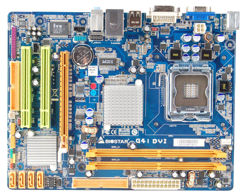 Материнские платы - Biostar G41 DVI Ver 6.x