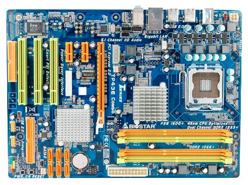 Материнские платы - Biostar TP43E Combo Ver 6.0/6.1