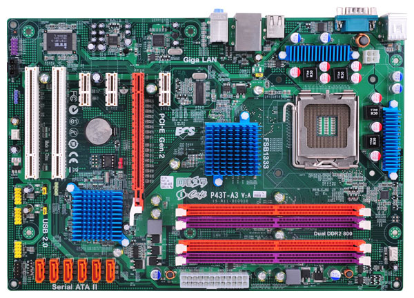 Материнские платы - ECS IC43T-A (V1.0)