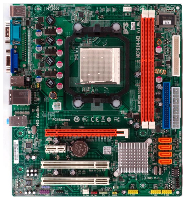 Материнские платы - ECS MCP61M-M3 (V1.0A)