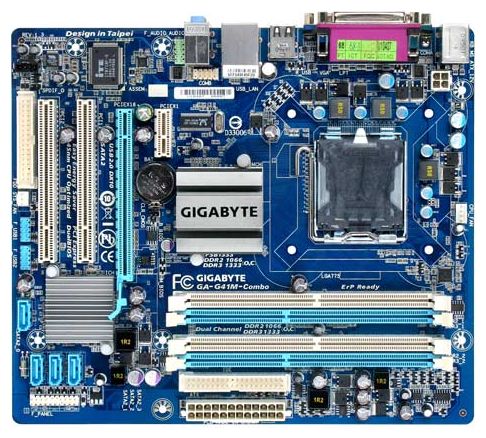 Материнские платы - Gigabyte GA-G41M-Combo (rev. 1.3)