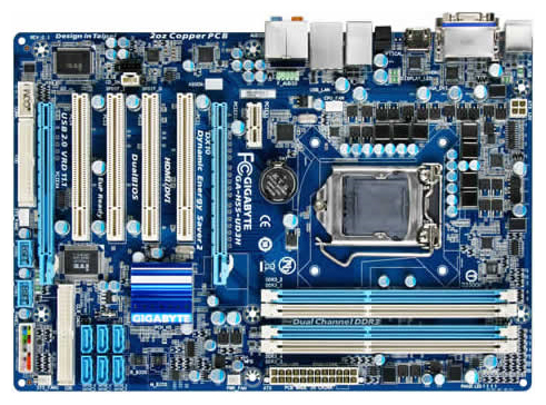 Материнские платы - Gigabyte GA-H55-UD3H (rev. 1.0)