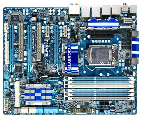Материнские платы - Gigabyte GA-P55-UD6 (rev. 1.0)