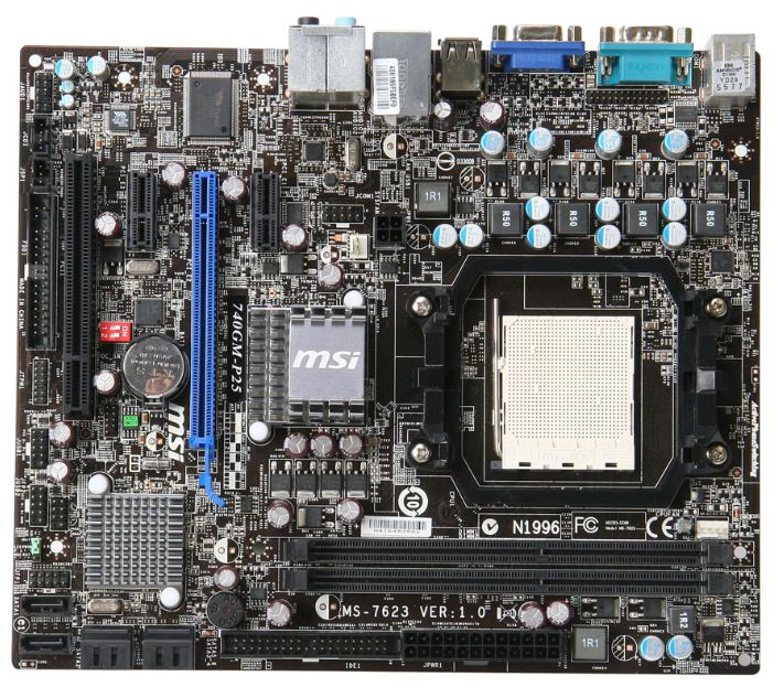 Материнские платы - MSI 740GM-P25