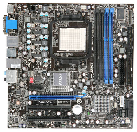 Материнские платы - MSI 760GM-E51