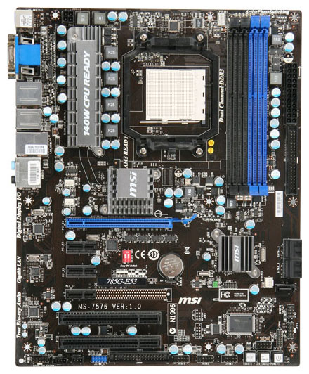 Материнские платы - MSI 785G-E53