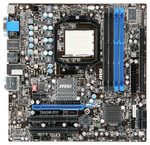 Материнские платы - MSI 785GM-E51