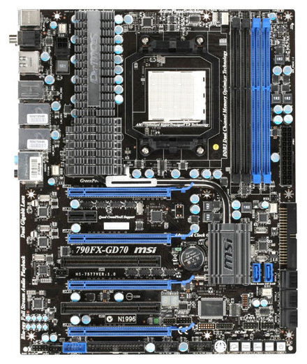 Материнские платы - MSI 790FX-GD70 Winki Edition