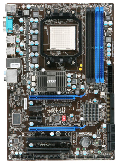 Материнские платы - MSI 790XT-G45