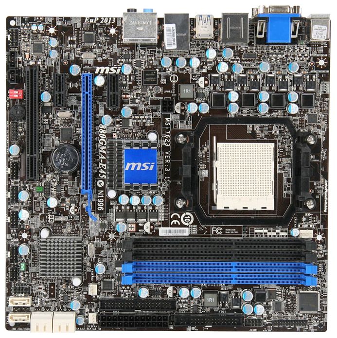 Материнские платы - MSI 880GMA-E45