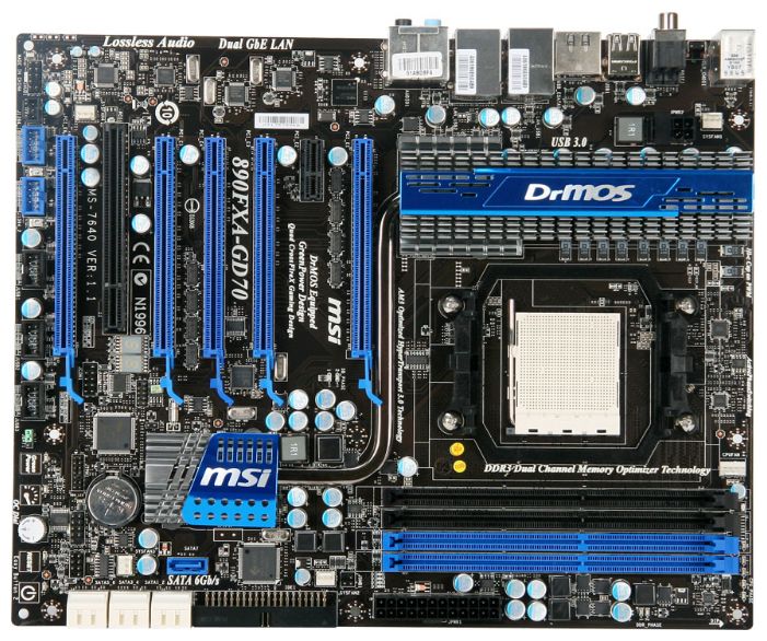 Материнские платы - MSI 890FXA-GD70