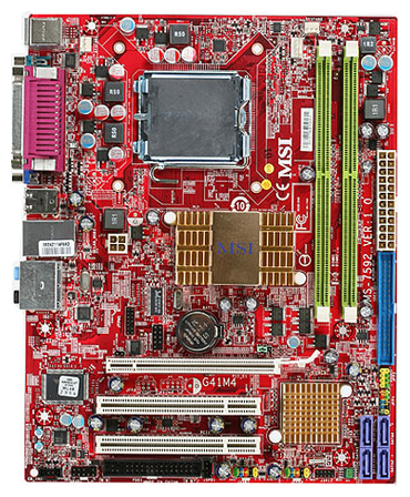 Материнские платы - MSI G41M4-F