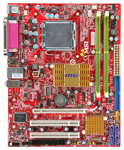 Материнские платы - MSI G41M4-L