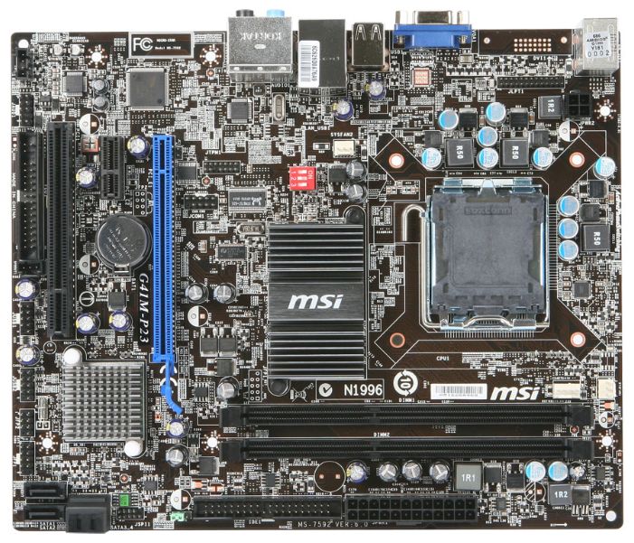 Материнские платы - MSI G41M-P23