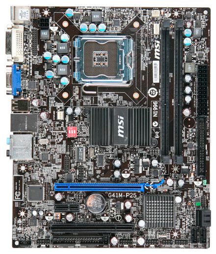 Материнские платы - MSI G41M-P25