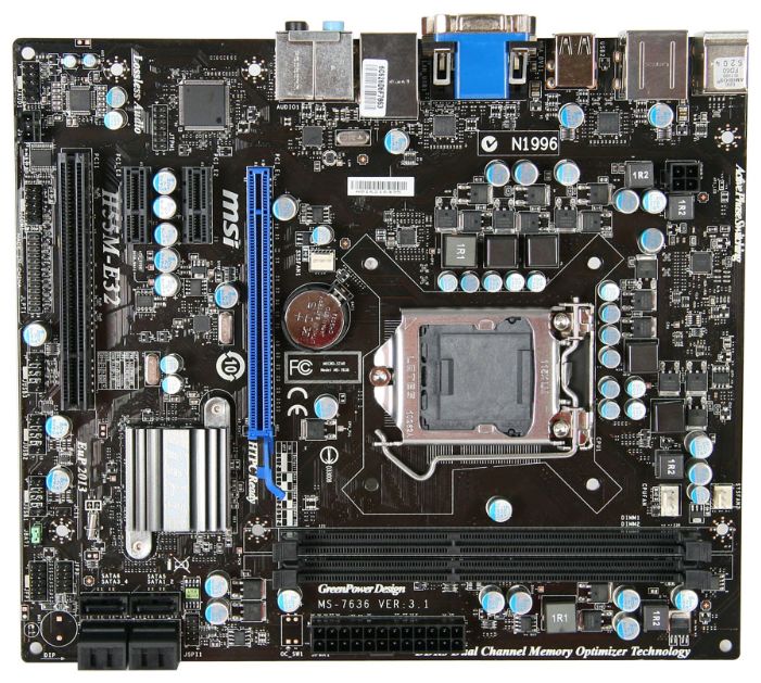 Материнские платы - MSI H55M-E32