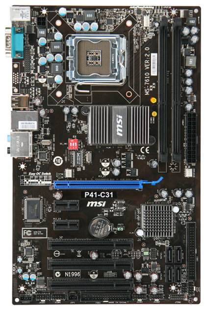 Материнские платы - MSI P41-C31