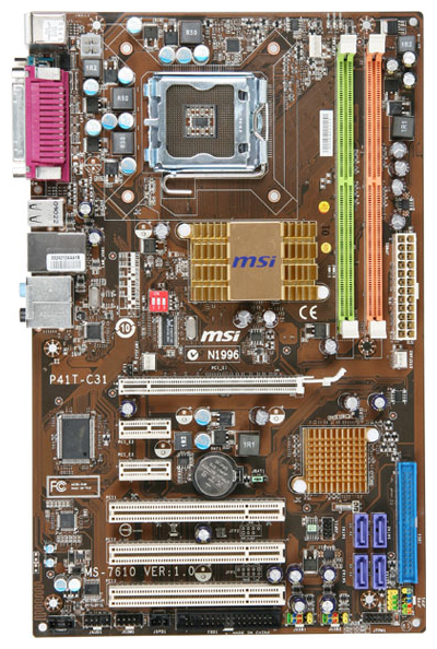 Материнские платы - MSI P41T-C31
