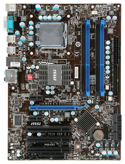 Материнские платы - MSI P43-C51