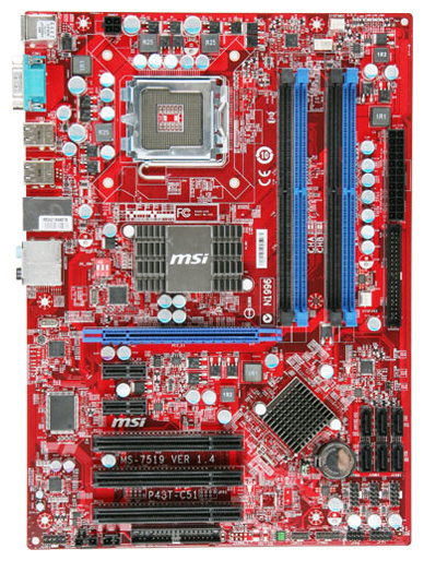 Материнские платы - MSI P43T-C51