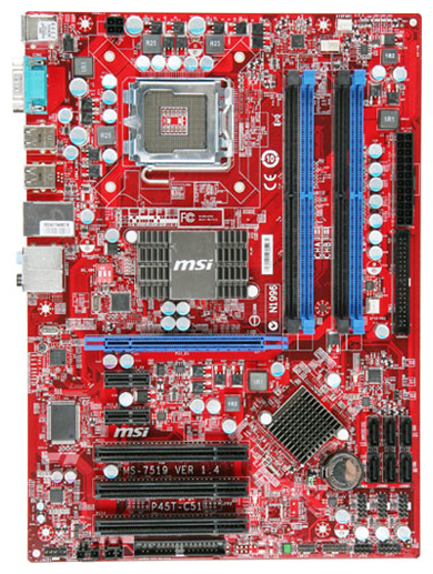 Материнские платы - MSI P45T-C51