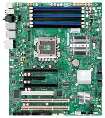 Материнские платы - Supermicro X8SAX