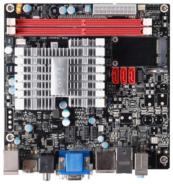 Материнские платы - ZOTAC IONITX-B-E