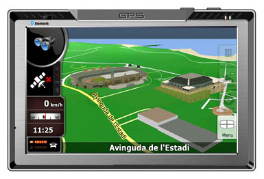 GPS-навигаторы - NEC GPS 701