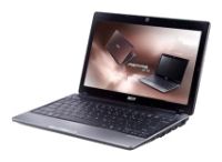 Ноутбуки - Acer Aspire One AO721-128ss (Athlon II Neo k125 1700 Mhz/11.6