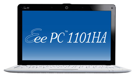 Ноутбуки - Asus Eee PC 1101HA (Atom Z520 1330 Mhz/11.6