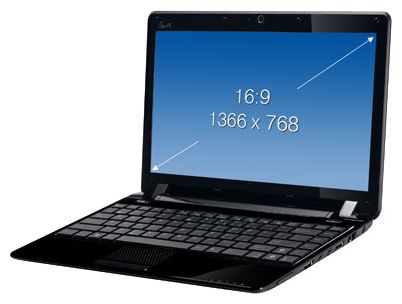 Ноутбуки - Asus Eee PC 1201NL (Atom N270 1600 Mhz/12.1