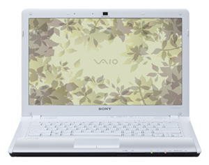 Ноутбуки - Sony VAIO VPC-CW1E1R (Pentium Dual-Core T4300 2100 Mhz/14.0