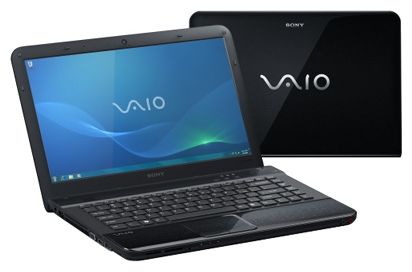 Ноутбуки - Sony VAIO VPC-EA2S1R (Core i3 350M 2260 Mhz/14