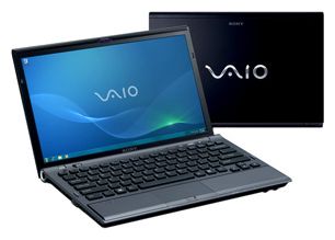 Ноутбуки - Sony VAIO VPC-Z12V9R (Core i7 620M 2660 Mhz/13.1