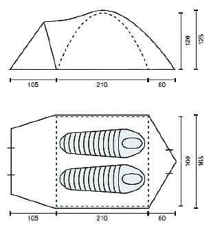 Campack Tent Storm Explorer 2