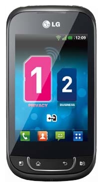 Телефоны GSM - LG Optimus Link Dual Sim P698