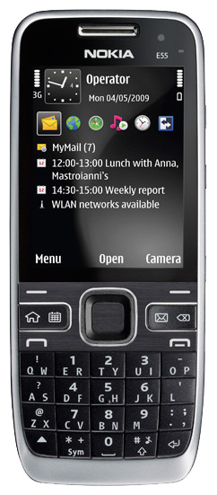 Телефоны GSM - Nokia E55
