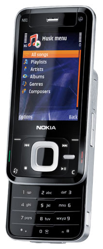 Телефоны GSM - Nokia N81