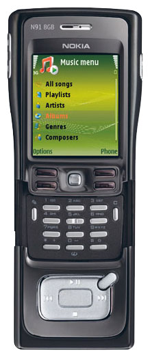 Телефоны GSM - Nokia N91 8Gb