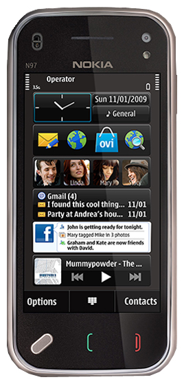 Телефоны GSM - Nokia N97 mini